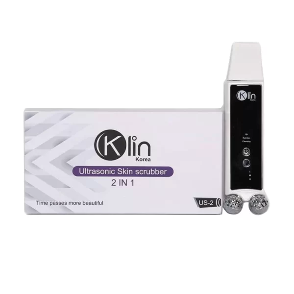 klin 2in1 skin scrubber massager