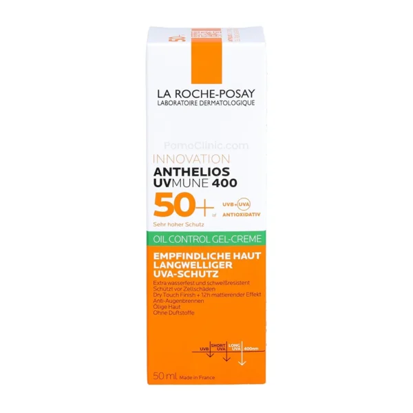 la roche posay anthelios xl anti shine dry touch sunscreen gel cream spf50 1