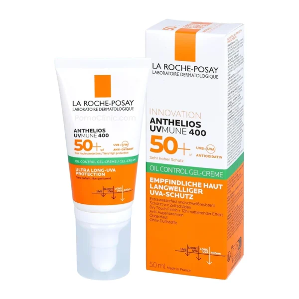 la roche posay anthelios xl anti shine dry touch sunscreen gel cream spf50 2