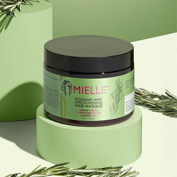 Mielle Organics Rosemary Mint hair mask 3
